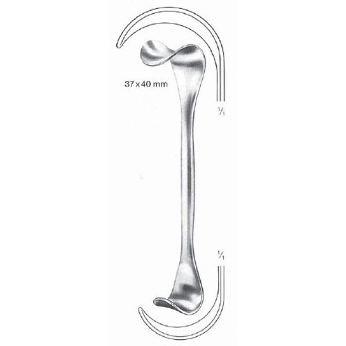 goelet retractor - 19 cm (7 1/2")