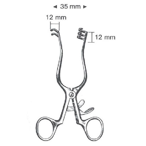 weitlaner retractor - 11.5 cm (4 1/2")