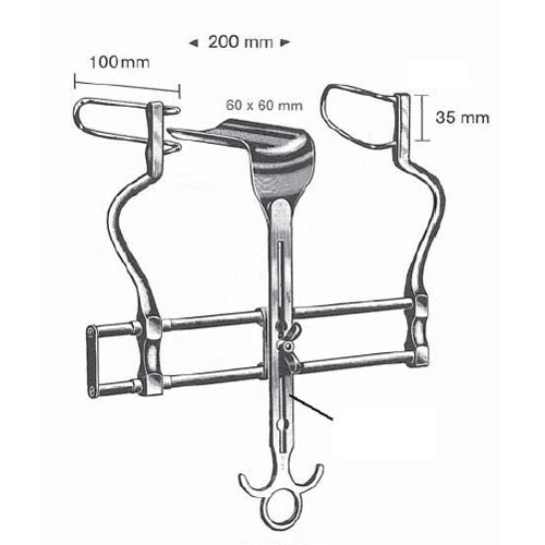 balfour abdominal retractor - 20 cm (8")