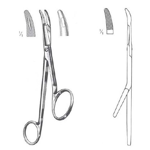 gillies needle holder - 16 cm (6 1/4