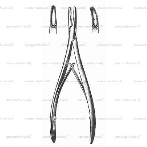 lempert bone rongeur - 16 cm (6 1/4")
