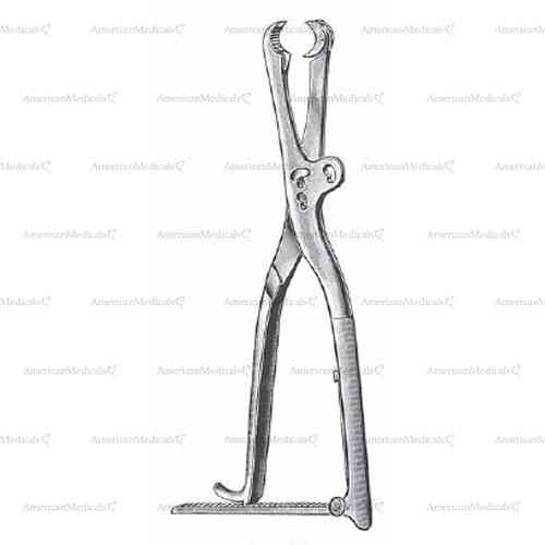 lambotte bone holding forceps with lock