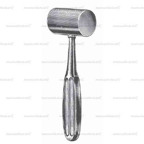 kirk bone hammer - 19 cm (7 1/2"), 750 grams (26 ounces)