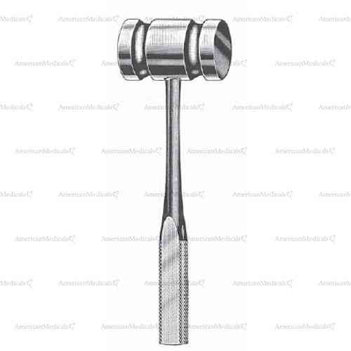 bone mallet - 26.5 cm (10 3/8")