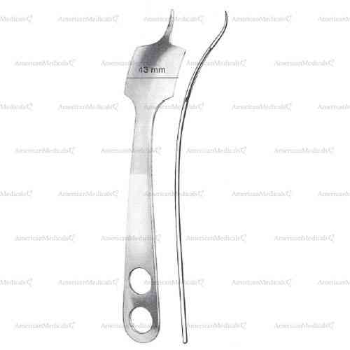 hohmann bone lever - 43 mm, fig. 801