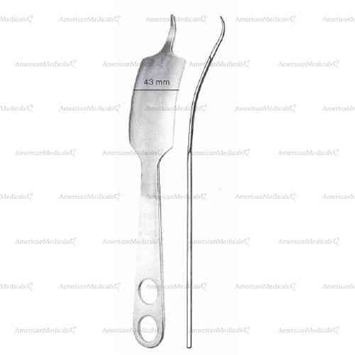 hohmann bone lever - 43 mm, fig. 803