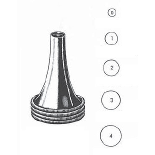 Hartmann Ear Specula Adult Size, Mirror Finish American Medicals