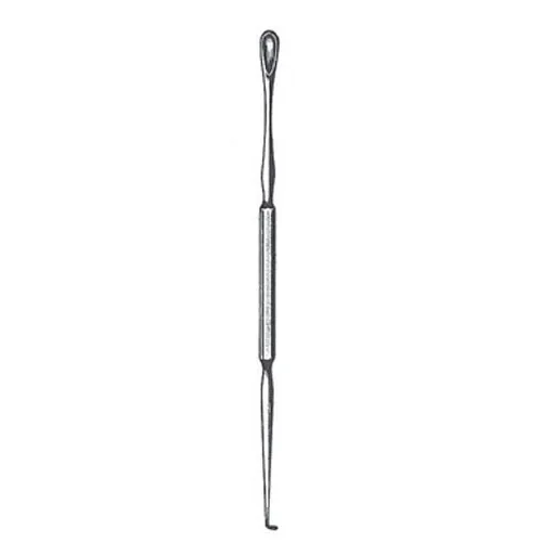 gross ear spoon and hook - blunt, figure 171, 12 cm (4 3/4")