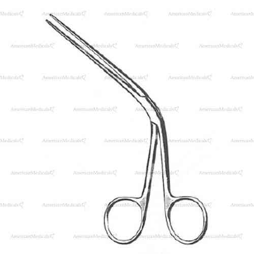 tilley ear forceps - 14 cm (5 1/2")