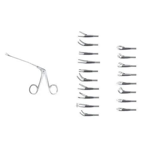 micro ear scissors with ring handle patterns
