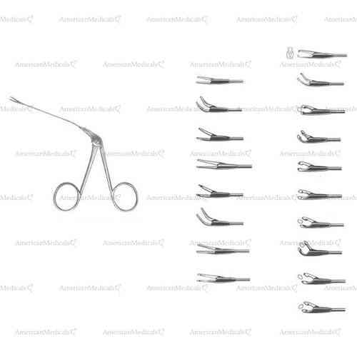 micro-mini ear scissors with ring handle patterns rg