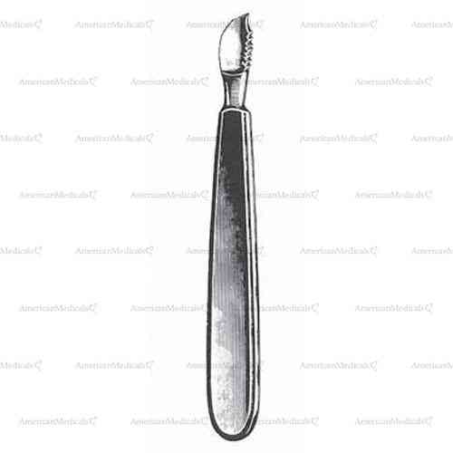 muck periosteal knife - 13 cm (5 1/8")