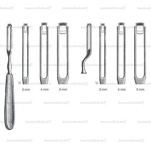 ballenger septum knife - 20 cm (8")
