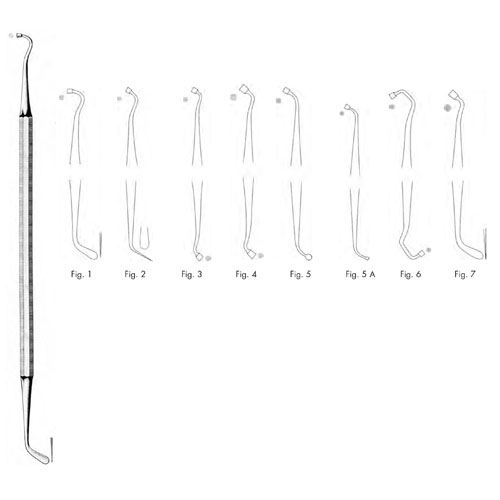 double ended filling instrument, amalgam plugger