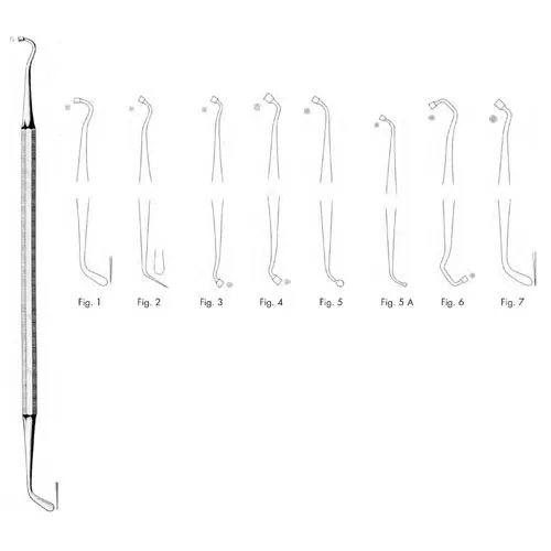double ended filling instrument, amalgam plugger