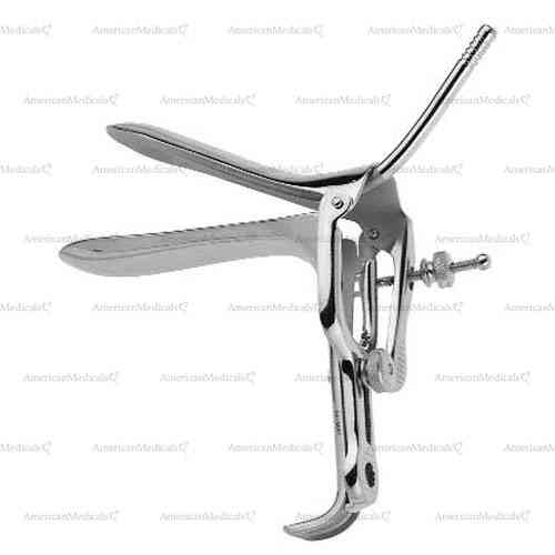 grave vaginal speculum with suction - 95 x 35 mm, fig. 2