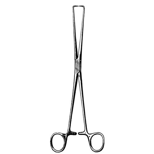 braun tenaculum forceps - 25 cm (9 7/8")