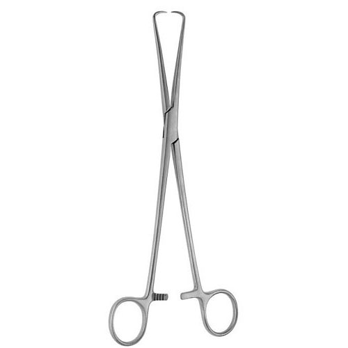 pozzi tenaculum forceps - 25 cm (9 7/8")