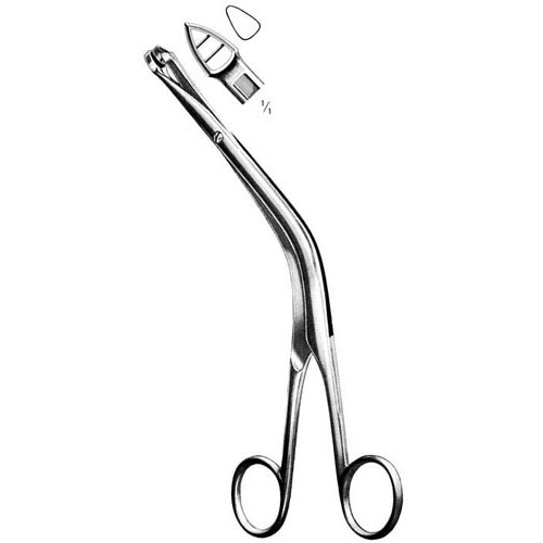 faure uterine biopsy forceps - 21 cm (8 1/4")