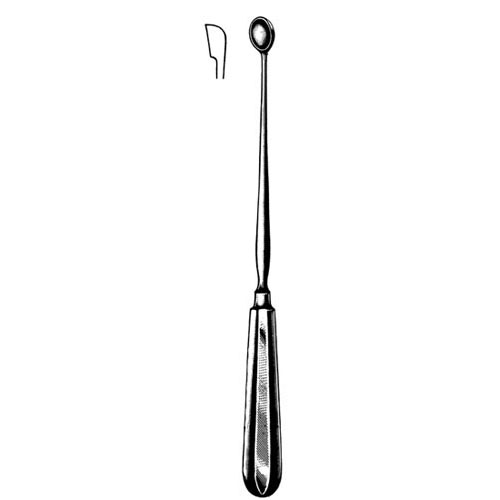 simon uterine curette - 25 cm (9 7/8")