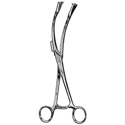 gauss scalp flap forceps - 27 cm (10 5/8")