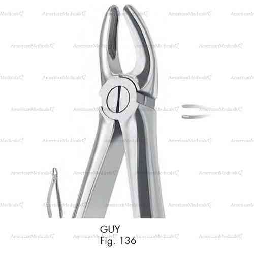 guy extracting forceps - english pattern, figure 136