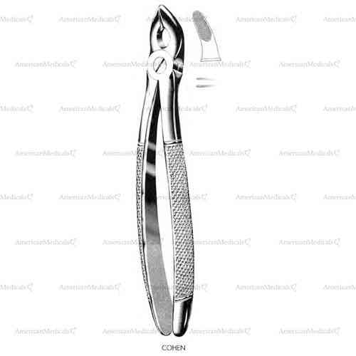 cohen extracting forceps, figure 402 - english pattern