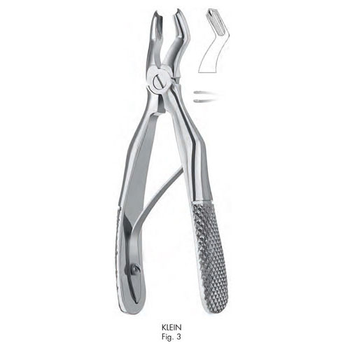 klein extracting forceps for children, figure 3