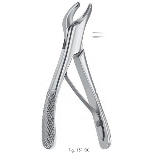 extracting forceps for children, figure 151sk - american pattern