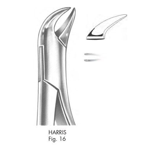 harris extracting forceps, american pattern - figure 16