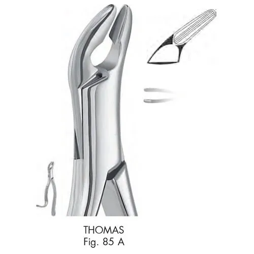 thomas extracting forceps - american pattern, figure 85a