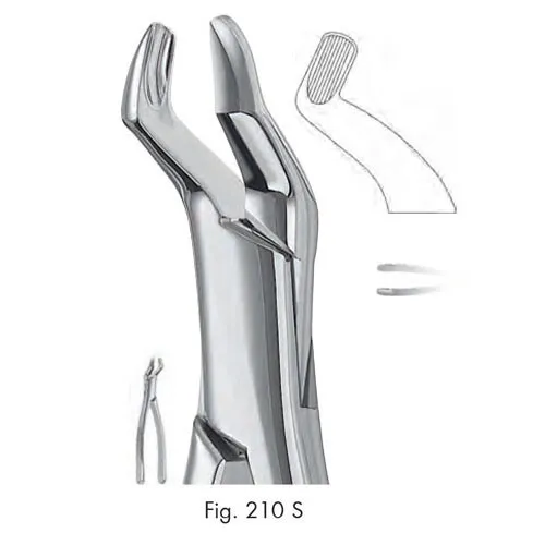 extracting forceps, american pattern - figure 210s