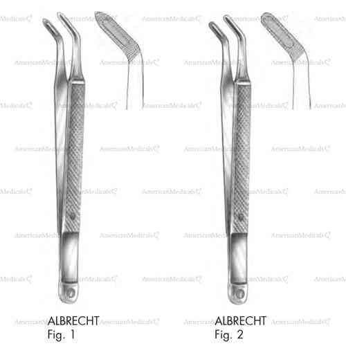 albrecht forceps for temporary teeth