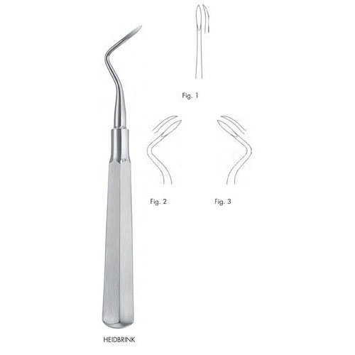 heidbrink root elevator - apical fragment ejector