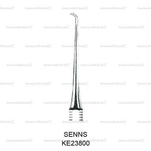 sennis single ended scalers - straight, bent tip