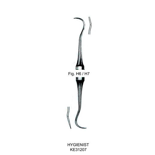 hygienist double ended scalers - fig. h6/h7