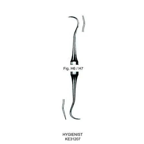 hygienist double ended scalers - fig. h6/h7