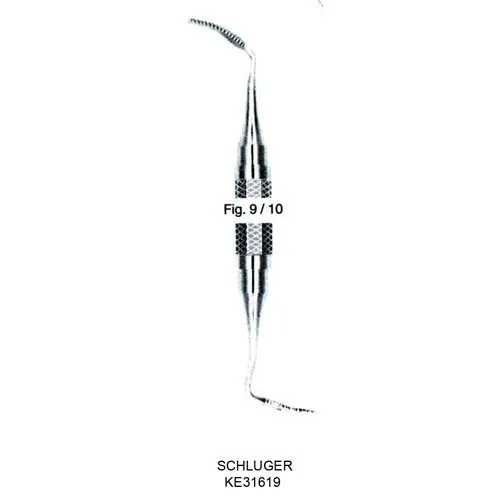 schluger double ended periodontal file - fig. 9/10