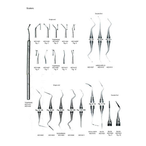 buck single ended periodontal files