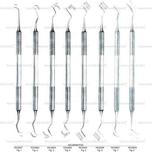 goldman-fox double ended gingivectomy knife
