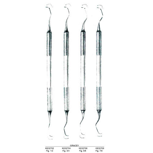 gracey double ended periodontal curettes