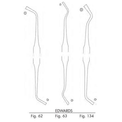 edwards double ended plastic filling instrument