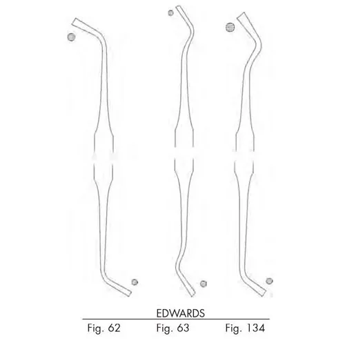edwards double ended plastic filling instrument
