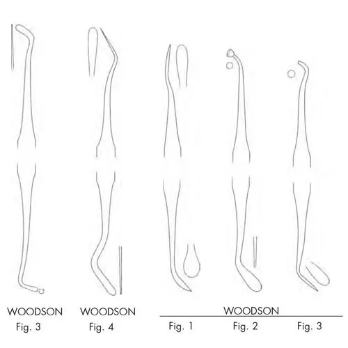 woodson double ended plastic filling instrument