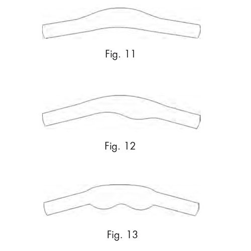 matrix bands for premolars - 12 pieces