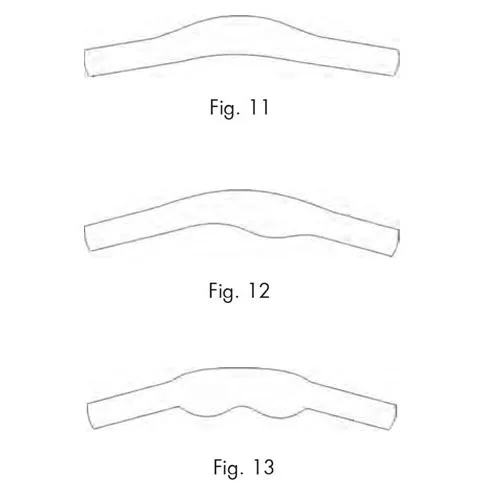 matrix bands for premolars - 12 pieces