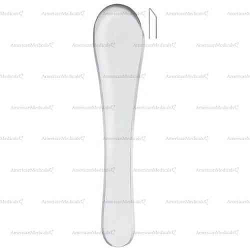 schwarz plexiglass spatula - 16.5 cm (6 1/2")