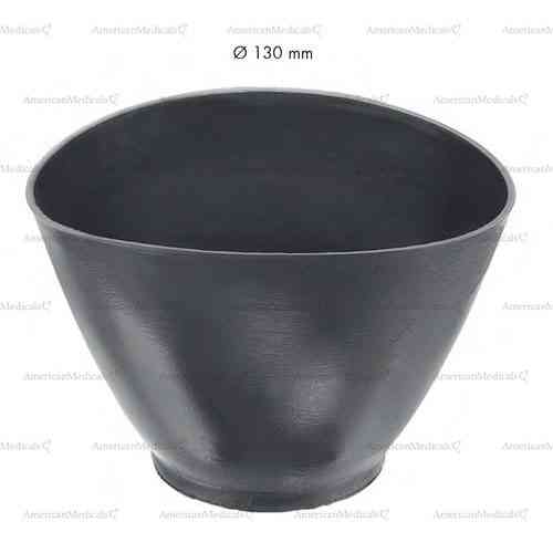 mixing bowl - soft rubber, ø 130 mm