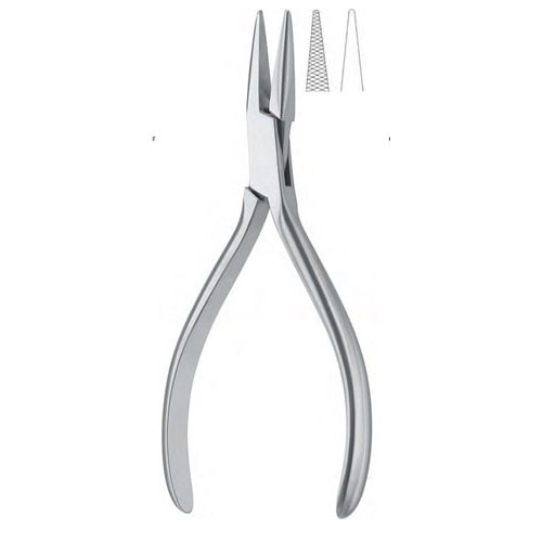 goslee contouring pliers - smooth, 14 cm (5 1/2")