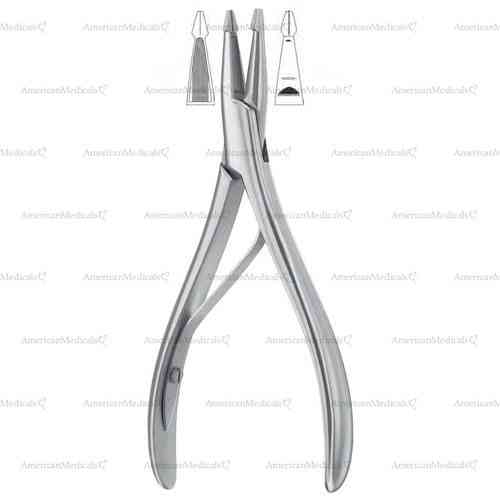 stadler clasp bending forceps - 15 cm (6")